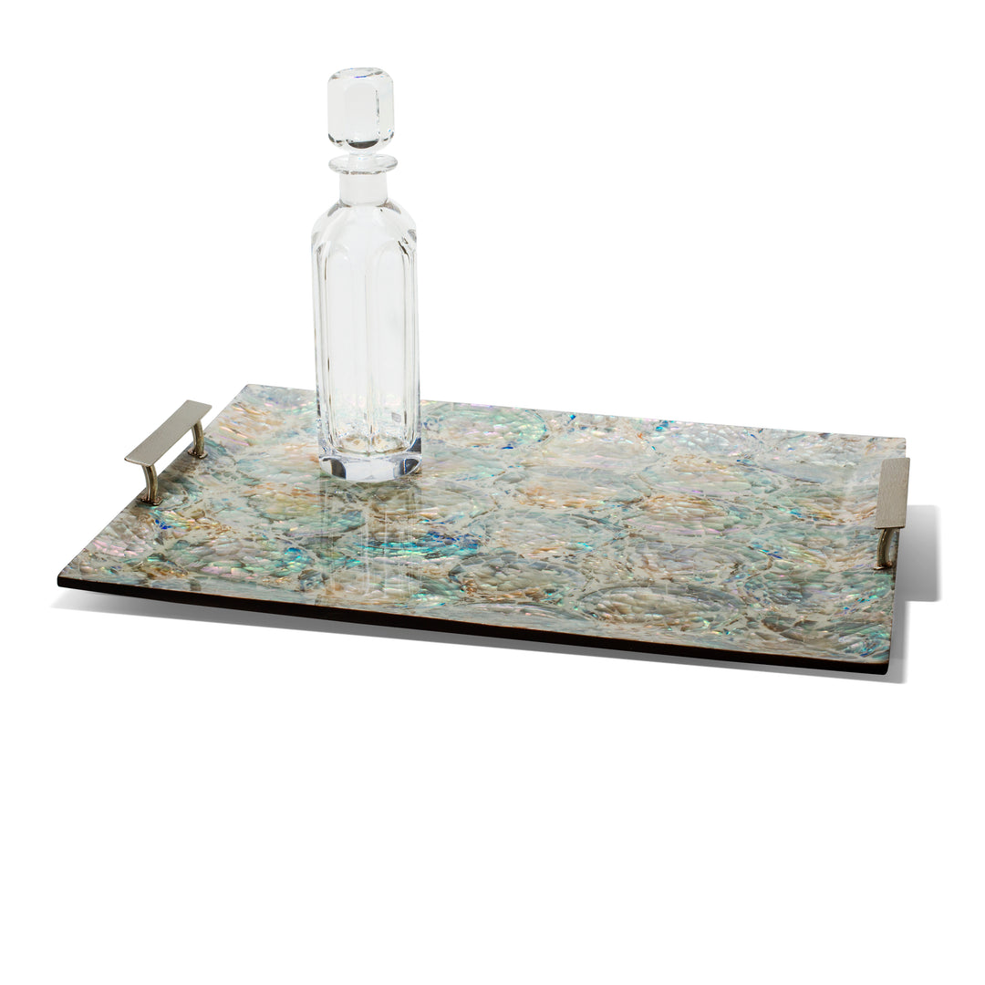 Ladorada Mother of Pearl Natural Serving Tray