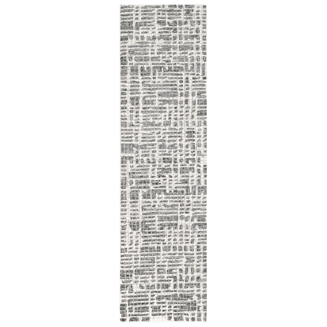 Liora Manne Savannah Grid Indoor Rug Charcoal