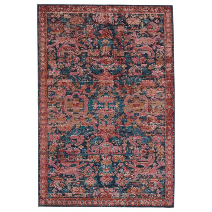 Vibe by Jaipur Living Maven Indoor/ Outdoor Oriental Pink/ Blue Area Rug (SWOON - SWO05)