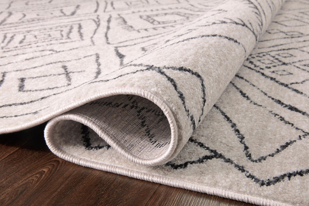 Loloi II Vance Dove / Charcoal Area Rug (VAN-06)