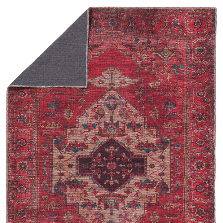 Vibe by Jaipur Living Monroe Medallion Red/ Brown Area Rug (VINDAGE - VIN01)