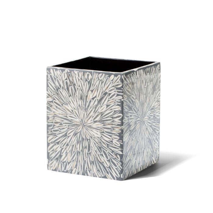 Ladorada Grey Almendro Wastebasket - Thumbnail 2