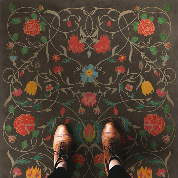 Vintage Vinyl Floorcloth Mats (Mosaic C - Catherine Street) – Hudson & Vine