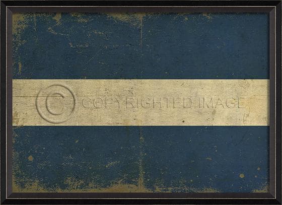 Nautical Flag J Framed Print
