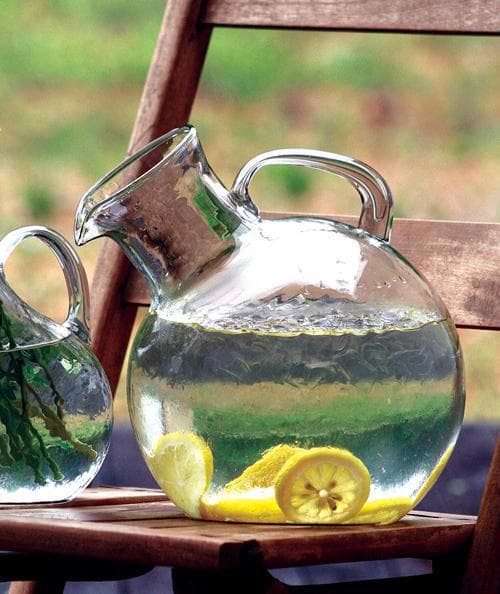 Small Mouth Circular Tilted Pitcher (Right) - Thumbnail 3