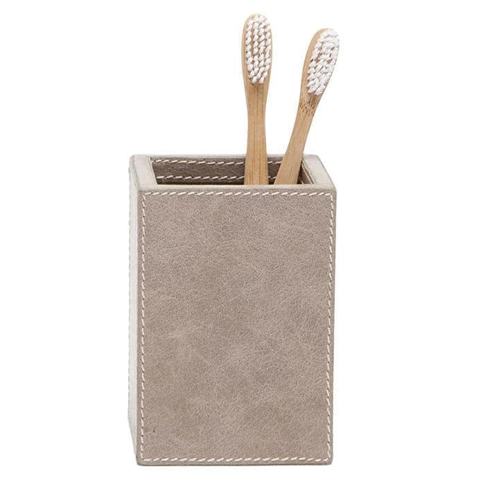 Pigeon & Poodle Hampton Leather Bathroom Accessories