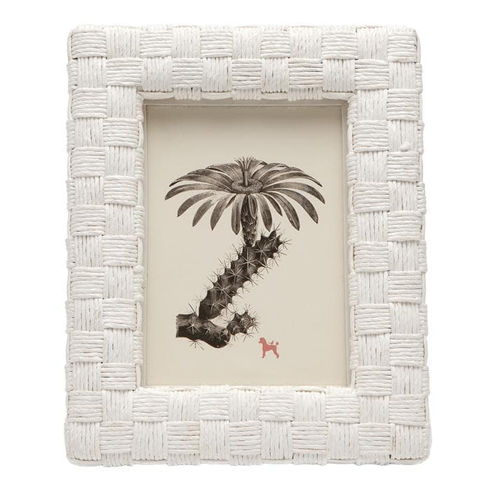 Nassau White Rope Picture Frame