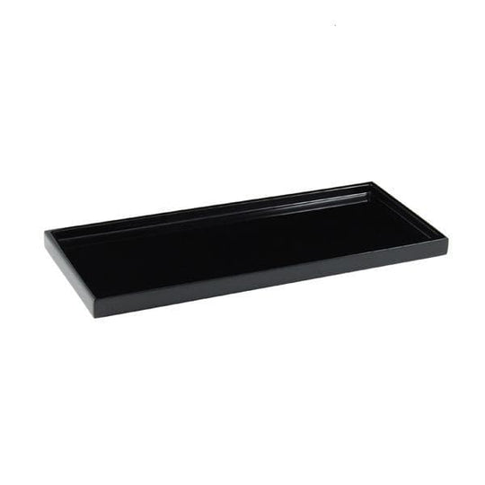 Black Lacquer Bathroom Accessories Hudson & Vine