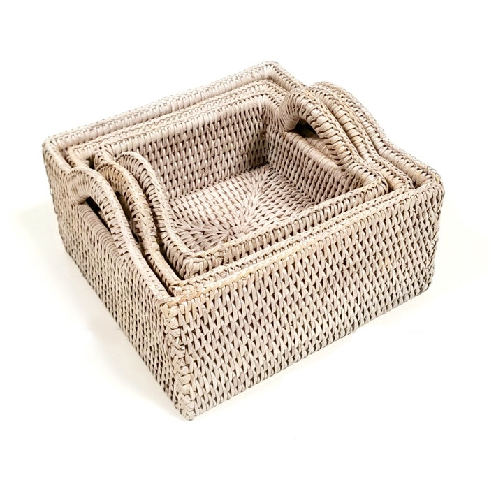 Matahari Rattan Empire Square Tray