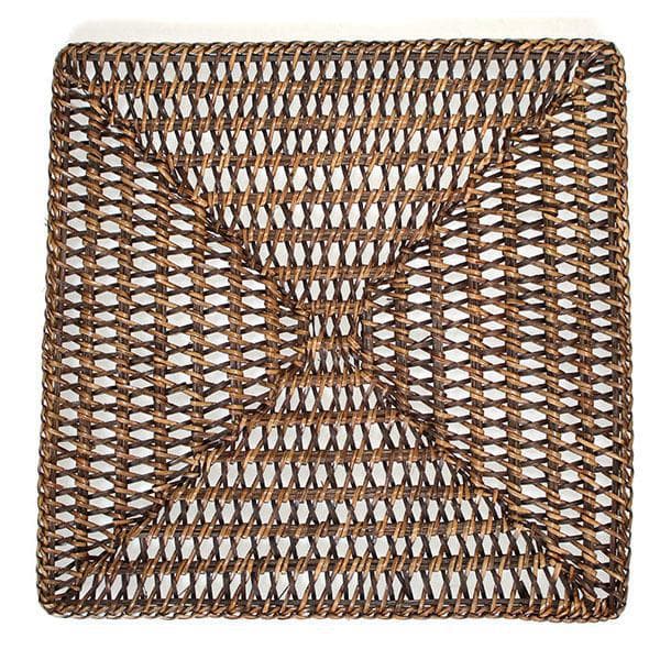 Square Rattan Placemats 14" (Set/4)