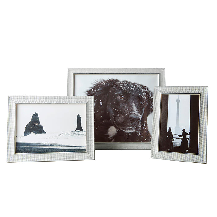 Bijou Blanc D'Argent Wood Picture Frame