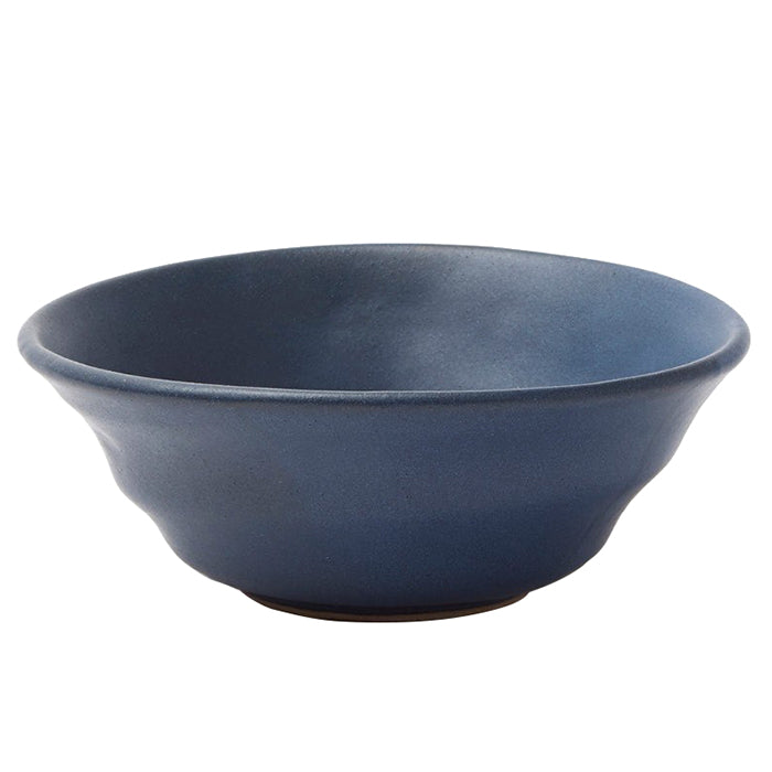 Marcus Matte Navy Stoneware Cereal/Ice Cream Bowls Set/4