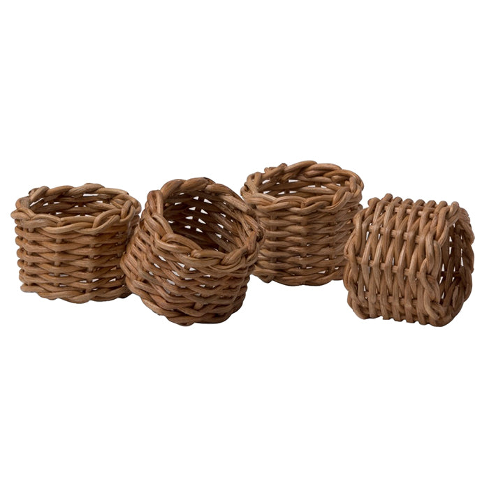 Hampton Honey Rattan Napkin Ring - Thumbnail 5