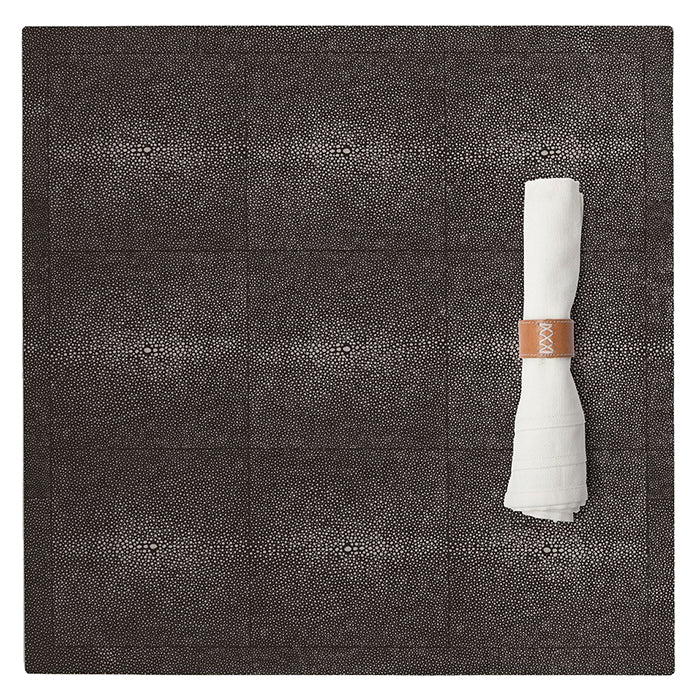 Henry Square Faux Shagreens Placemats