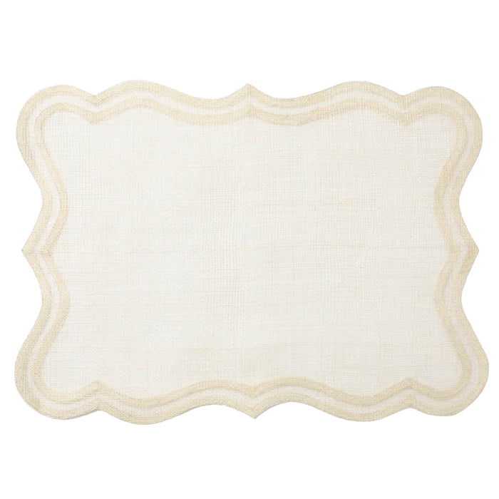 Lorisa Abaca Placemats (Natural) Set/4