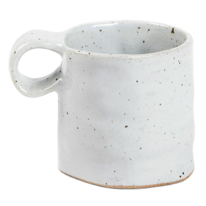 Lucas White Salt Glaze Mugs Set/4