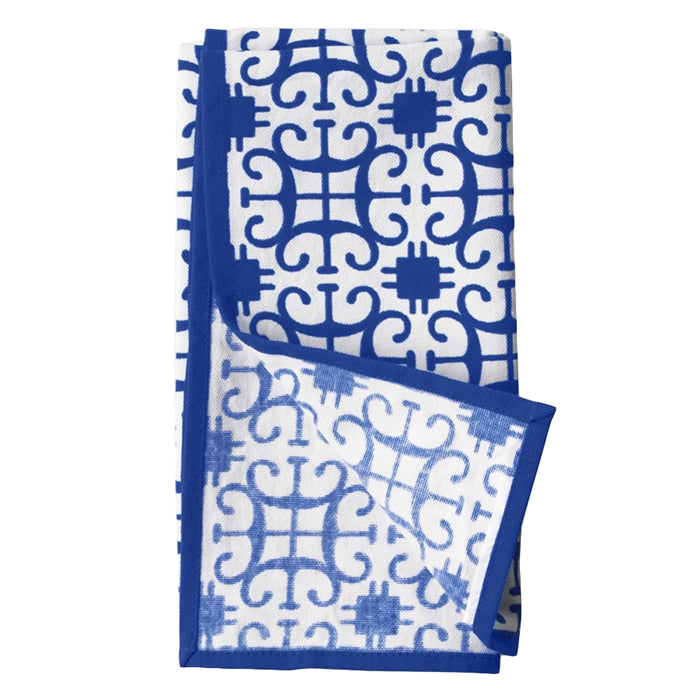 Ojai Blue Mixed Pattern Napkins Assorted Set/4