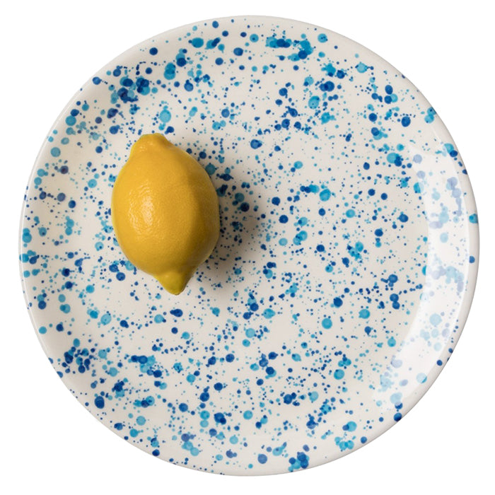 Sconset Mixed Blue Spongeware Stoneware Dinnerware