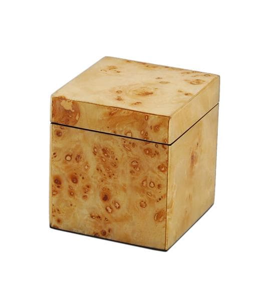 Pacific Connections Mappa Burl Inlay Lacquer Canister - Thumbnail 2