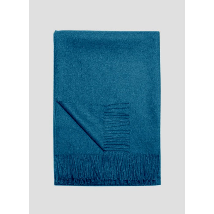 Paris Baby Alpaca Throw (Tapestry Blue)