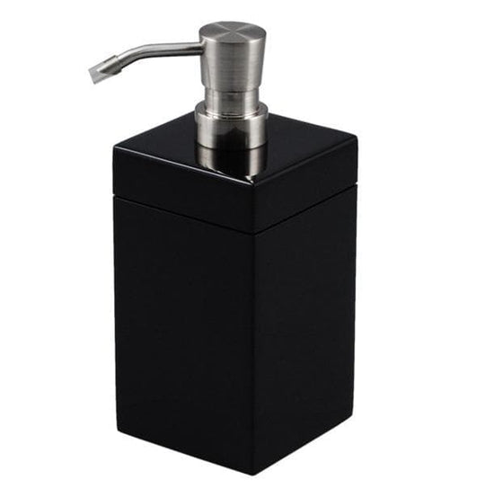 Black Lacquer Bathroom Accessories Hudson & Vine