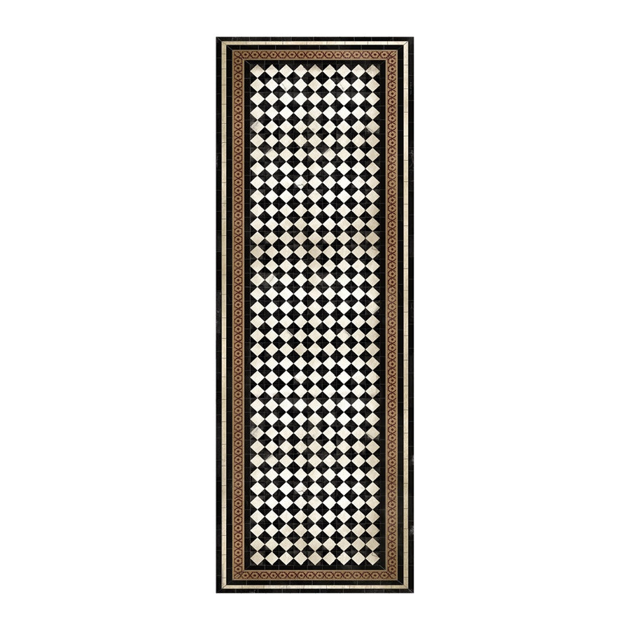 Beija Flor Damka Antique Vinyl Floor Mat