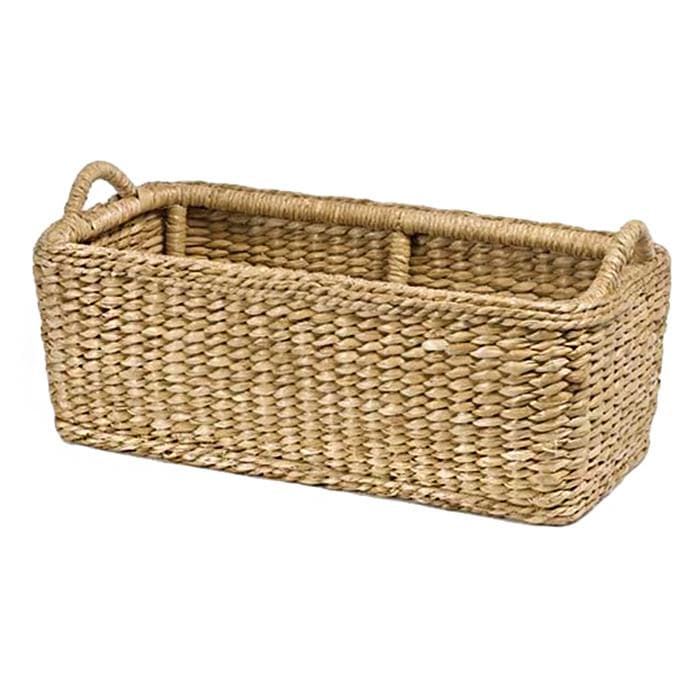 Palm Leaf Hearth Basket
