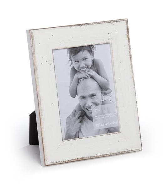 Country Collection Matte White Picture Frame