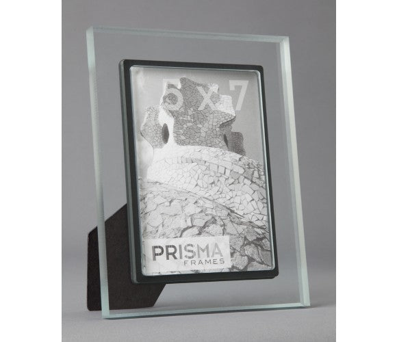 Premio Clear Sea Acrylic w/ Black Lip Prisma Picture Frame - Hudson & Vine