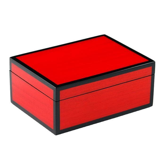 Lacquer Medium Box (Red Tulipwood)