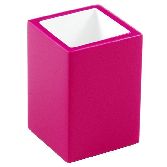 Paris Pink Lacquer Brush Holder - Thumbnail 2