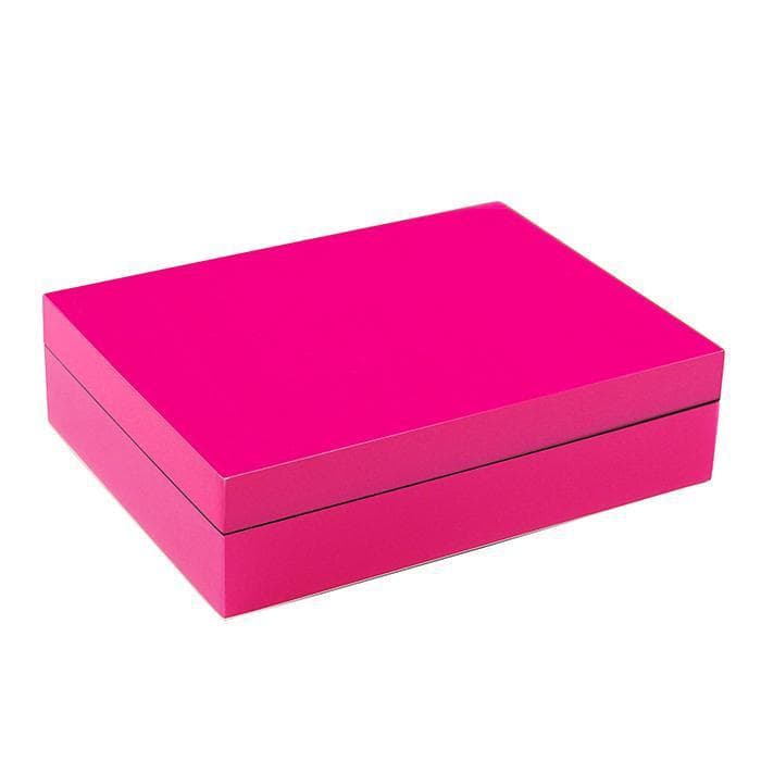 Lacquer Long Stationery Box (Hot Pink) – Hudson & Vine