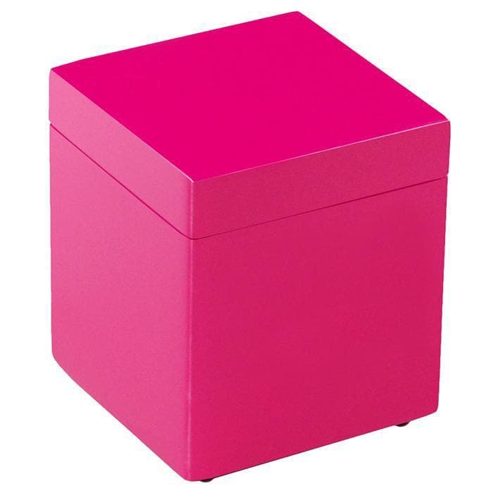 Hot Pink Lacquer Canister