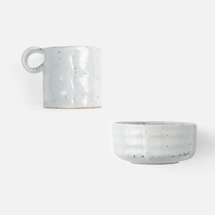 Lucas White Salt Glaze Stoneware Dinnerware - Thumbnail 2