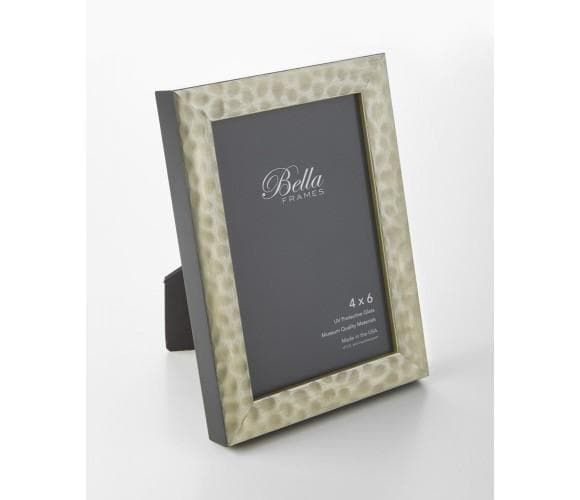 Oaxaca Soft Silver Dimple Picture Frame