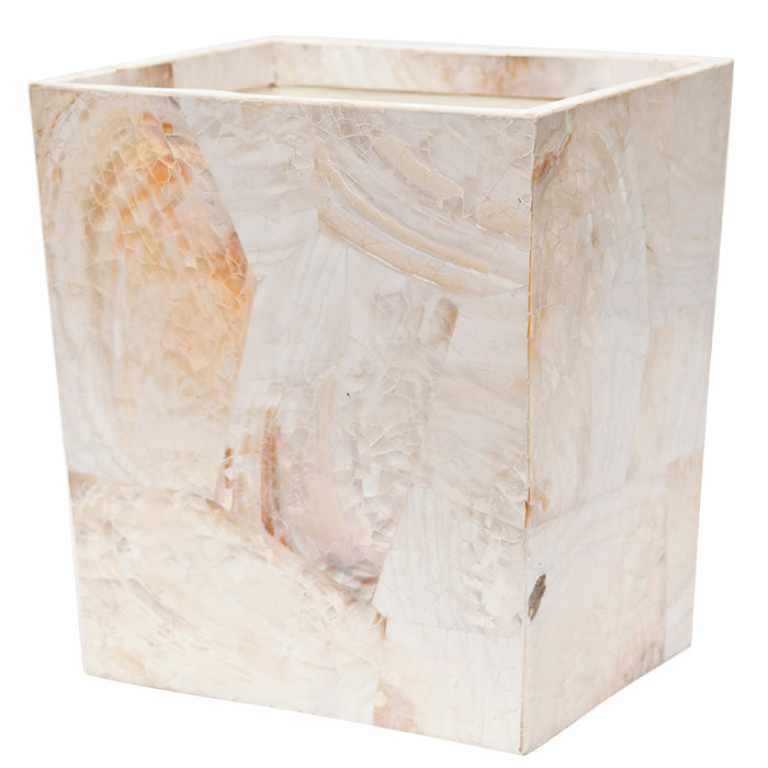 Lugano Pearl White Shell Bathroom Accessories