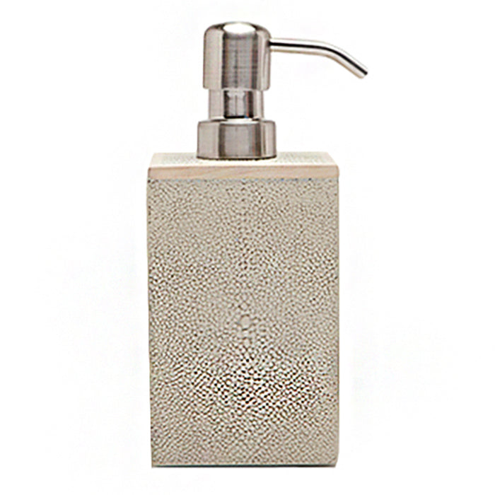 Manchester Faux Shagreen Soap Pump (Ivory)