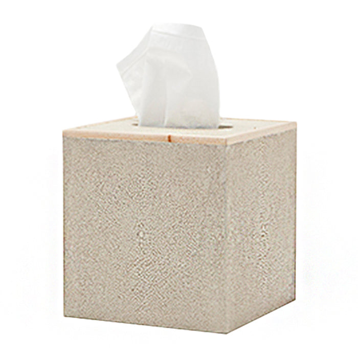 Manchester Faux Shagreen Bathroom Accessories (Ivory)