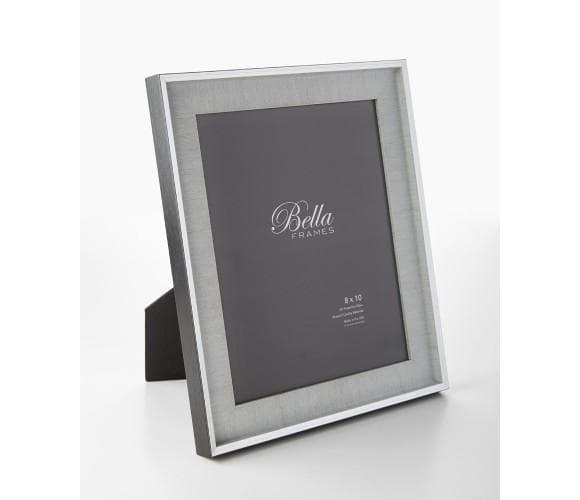Trinity Anchor Chambray Silver Back Picture Frame